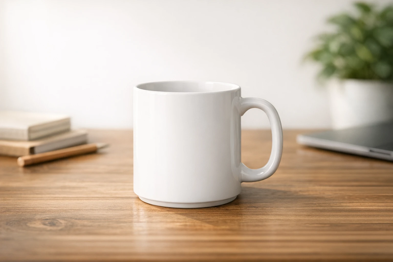 Premium ceramic coffee mug prompt example